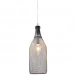 Подвесной светильник Loft Grid Pendant Tall Chrome Loft Concept 40.447