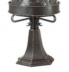 Уличный светильник на столб Odeon light 4045/3B SATION