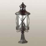 Уличный светильник на столб Odeon light 4045/3B SATION