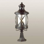 Уличный светильник на столб Odeon light 4045/3B SATION