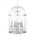 Люстра BirdCage Silver Loft Concept 40.469