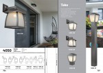 Уличный настенный светильник Odeon light 4051/1W TAKO
