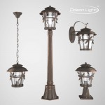 Уличный светильник на столб Odeon light 4052/1B ALETTI