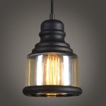 Подвесной светильник Loft Smoke Glass Pendant #1 Loft Concept 40.544.MT.TR.R1H
