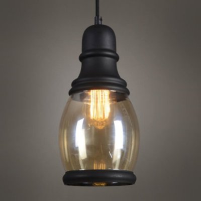 Подвесной светильник Loft Smoke Glass Pendant #3 Loft Concept 40.546.MT.TR.R1H