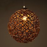 Подвесной светильник Old Wicker Pendant Sphere Loft Concept 40.556.MT.TR.R1H