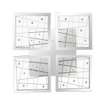 Настенно-потолочный светильник Odeon light 4056/64CL RALDO