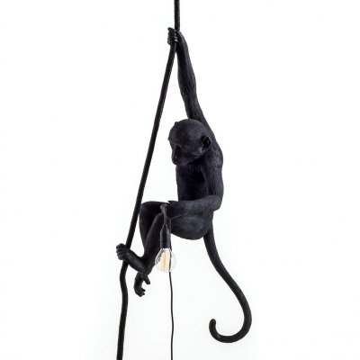 Подвесной светильник SELETTI MONKEY LAMP CEILING VERSION Black Loft Concept 40.568
