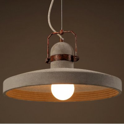 Подвесной светильник Art Concrete Sambrerro Loft Concept 40.571.MT.CO.T1B