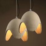 Подвесной светильник Art Concrete Helmet Loft Concept 40.578.MT.CO.T1B