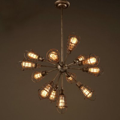 Люстра Loft Industrial Sputnik 13 Retro Loft Concept 40.579