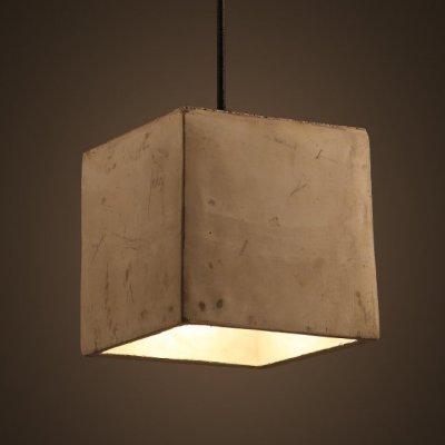 Подвесной светильник Art Concrete Cub Loft Concept 40.580