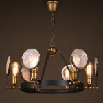 Люстра GASLIGHT LENS Chandelier 6 Loft Concept 40.600