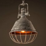Подвесной светильник Retrika Grey Pendant Loft Concept 40.603.MT.CO.T1B