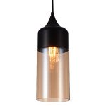 Подвесной светильник Smoke Glass Light Pendant Tower Loft Concept 40.630