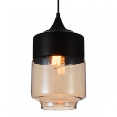 Подвесной светильник Smoke Glass Light Pendant Drum Loft Concept 40.631