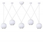 Подвесной светильник Multisphere Pendant White 5 Loft Concept 40.636