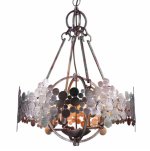 Люстра Round Iron Shod Chandelier Loft Concept 40.651