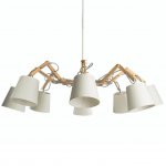 Люстра Woodland Pendant 8 White Loft Concept 40.657-3