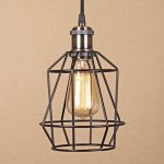 Подвесной светильник Wire Cage Pendant Pripl Black Loft Concept 40.665