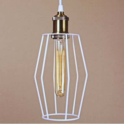 Подвесной светильник Wire Cage Pendant Spauk White Loft Concept 40.670