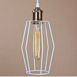 Подвесной светильник Wire Cage Pendant Spauk White Loft Concept 40.670