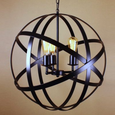 Подвесной светильник Iron Farn Flat Pendant Loft Concept 40.683