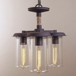 Подвесной светильник Loft Rope Light Trio Pendant Loft Concept 40.695.MT.BL.BJR