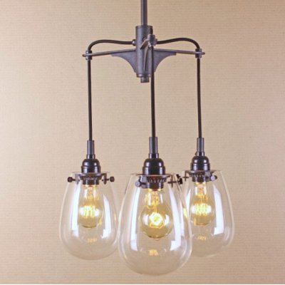 Подвесной светильник Railway Trio Pendant Loft Concept 40.705.MT.BL.BJR