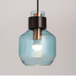 Подвесной светильник Miami Blue glass Loft Concept 40.719.MT.BL.BJR