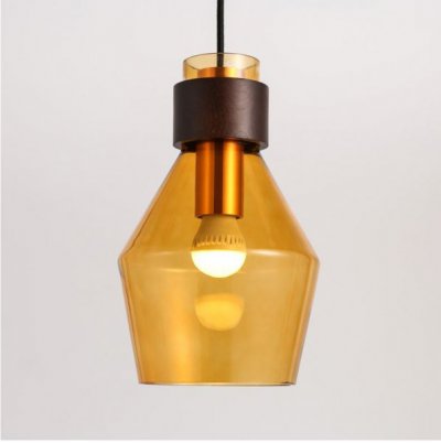 Подвесной светильник Miami Yellow glass Loft Concept 40.720.MT.BL.BJR