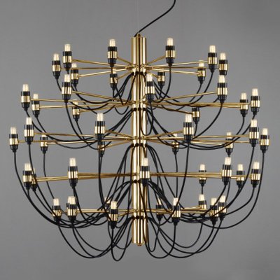 Люстра Flos 50 holder Brass Gold by Gino Sarfatti Loft Concept 40.744-0