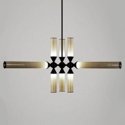 Люстра Castle 9-01 Black and Smoke Loft Concept 40.761