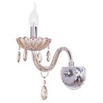 Светильник бра классическое с хрусталем Экономсвет 408/1wCOGNAC