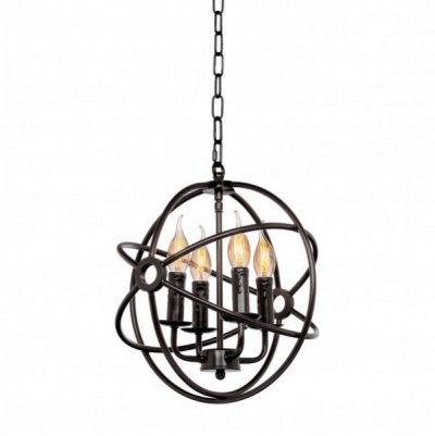 Подвесной светильник Foucault's Orb Chandelier 35 Loft Concept 40.850.MT.GL.TFB