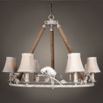 Люстра Norman Bird Forest Patina 6 Loft Concept 40.884