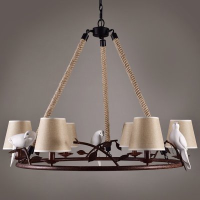 Люстра Norman Bird Forest 6 Loft Concept 40.887.CH.20.TFB Люстра Norman Bird Forest 6 Loft Concept 40.887.CH.20.TFB