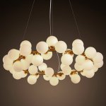 Люстра Milk Bubble Round Chandelier Loft Concept 40.891