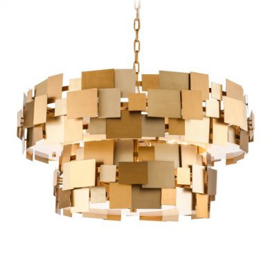 Люстра Gold Plate Chandelier 8 Loft Concept 40.894.CH.20.TFB Люстра Gold Plate Chandelier 8 Loft Concept 40.894.CH.20.TFB