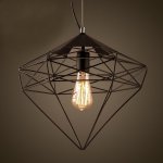 Подвесной светильник Loft Wire Fort Pendant 2 Loft Concept 40.897.CH.20.TFB