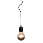 Подвесной светильник Spinner Bulb Black Chrome Loft Concept 40.935.GL.TR.LSL