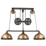 Люстра Loft Light Rust and Brass three plafond Loft Concept 40.948.GL.TR.LSL