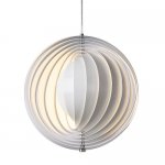 Подвесной светильник Led Pendant Rotates Space Ball Metal Loft Concept 40.964