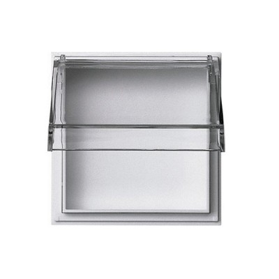 Gira TX-44 Белый Панель с прозрачной крышкой (G40966)