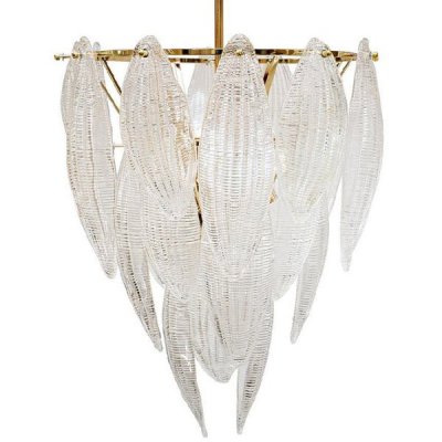 Textured glass Chandelier Loft Concept 40.972