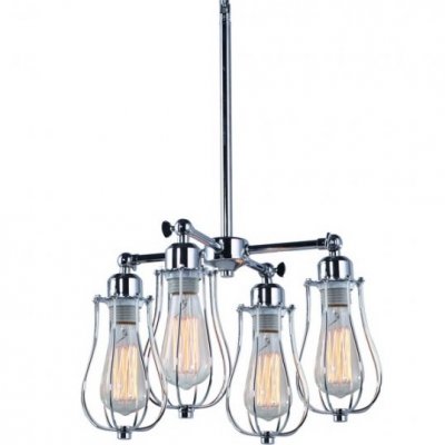 Подвесной светильник Marconi Cage Pendant Quatro Loft Concept 40.976