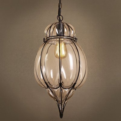 Подвесной светильник Metal Mesh and Glass Pendant IV Loft Concept 40.985