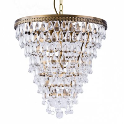 Люстра Clarissa Glass Drop Pendant 46 Bronze Loft Concept 40.999.MT.BL.T1B