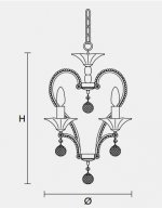Подвесной светильник Masiero CLASSICA 4100 S4