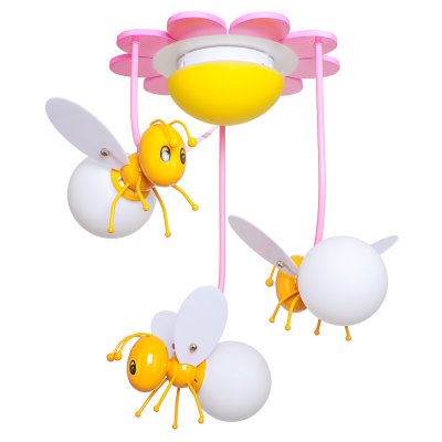 Детский светильник 41017/4PK+YL WT Gerhort